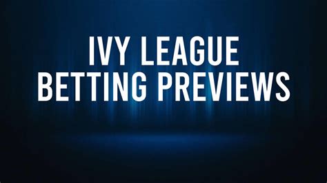 ivy league football betting odds.